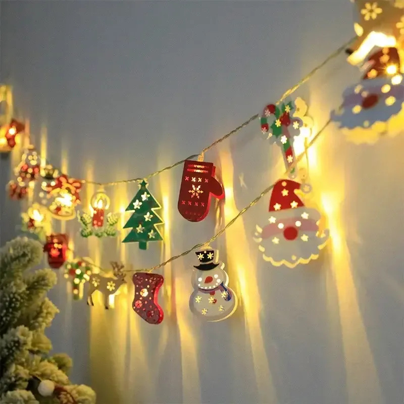 LED Fairy Lights Fawn Bell Garland Battery-Operated — wholesale Home & Décor by the case