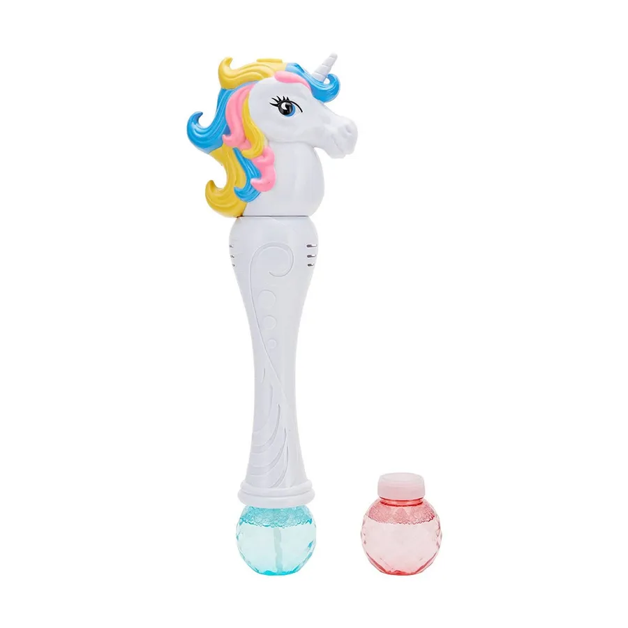 Unicorn Bubble Lights & Sound Gun for Enchanting Fun For Kids — wholesale Toys & Games by the case
