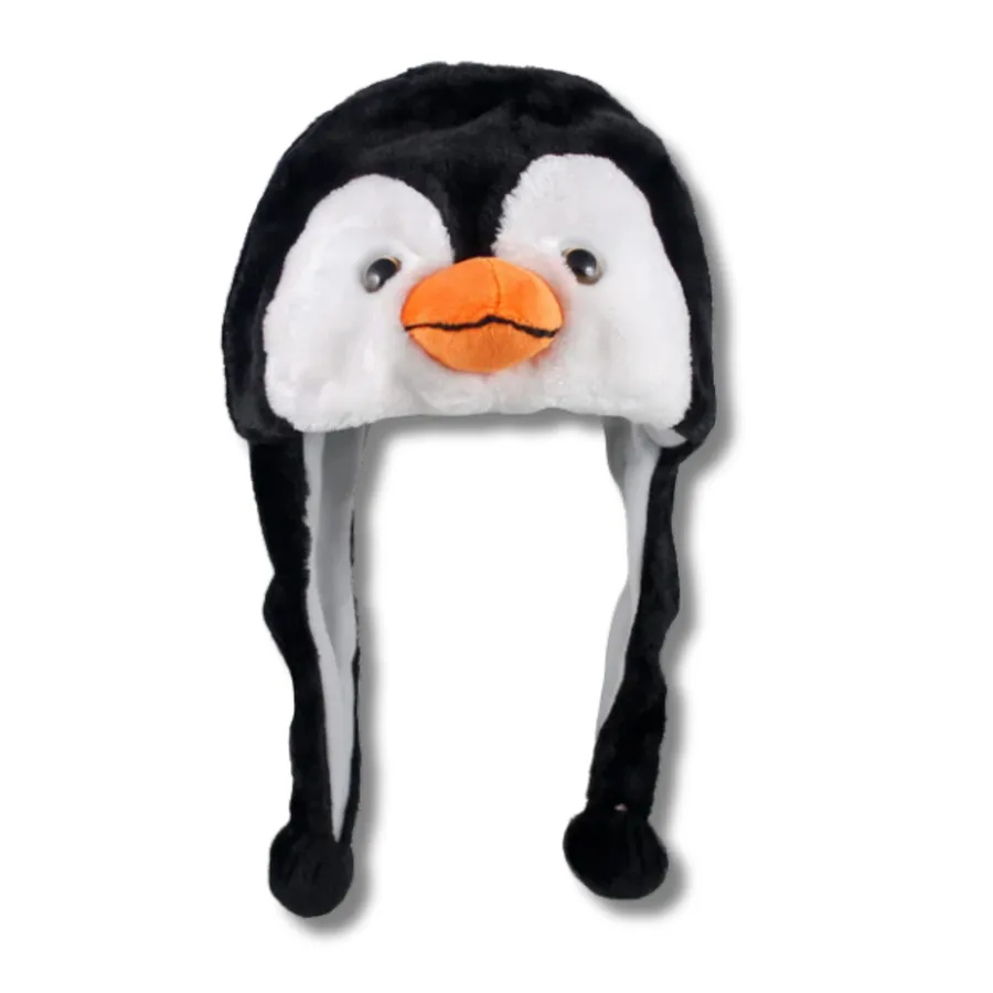 Soft Plush Stuffed Penguin Hat For Kids — wholesale Plush & Squishies by the case