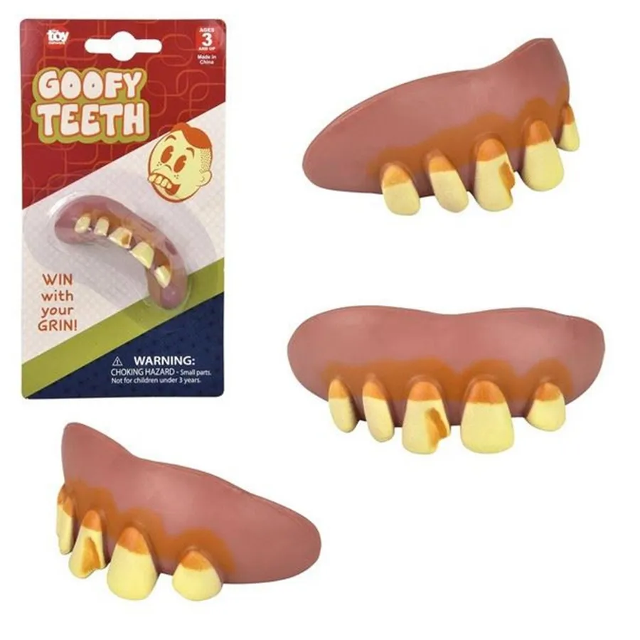 Kids Goofy Teeth Costume Accessory - Funny Novelty Toy, 1-Piece — wholesale Apparel & Accessories by the case