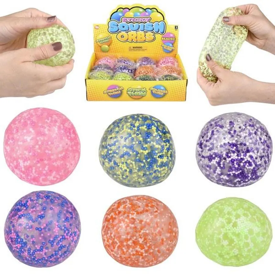 Colorful Stress Beads Ball - Relaxation Keeraft Home Gifts — wholesale Fidgets & Sensory by the case