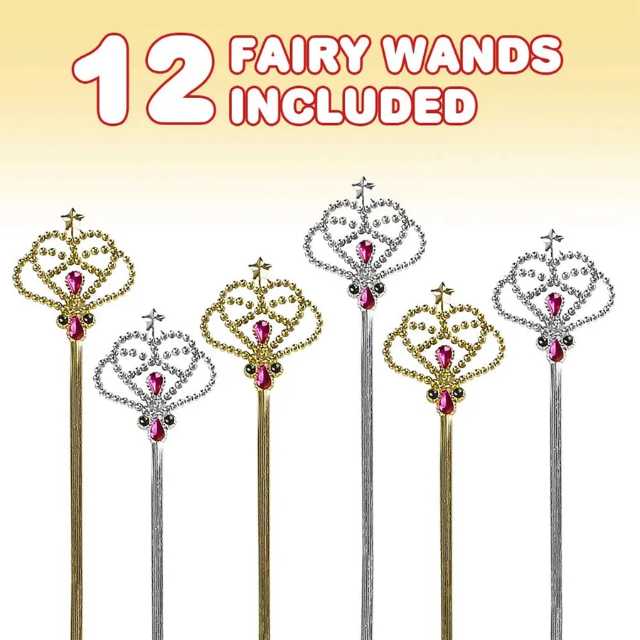 Fairy Princess Wands - Assorted Colors ( Keeraft Home Gifts — wholesale Toys & Games by the case