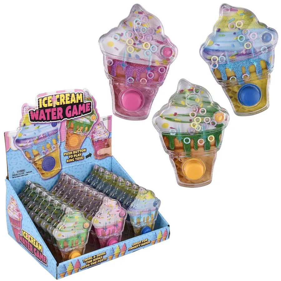 Mini Ice Cream Water Game For Kids - Assorted — wholesale Toys & Games by the case
