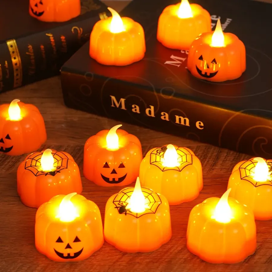 LED Pumpkin Lights– Battery Operated Holiday Décor — wholesale Seasonal & Holiday by the case