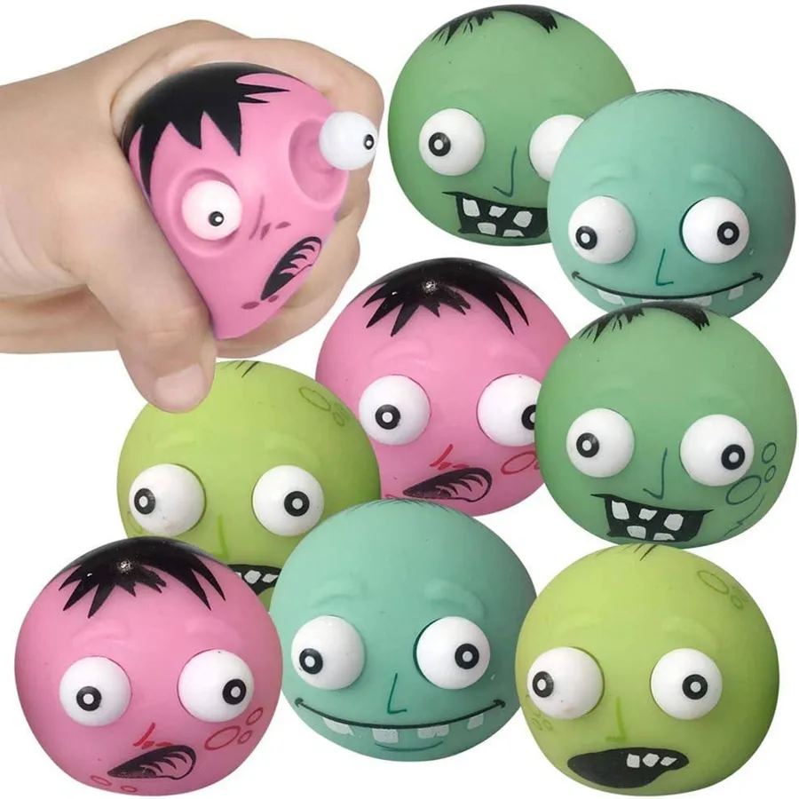 Zombie Monster Squeezy Ball: Bouncy Stre Keeraft Home Gifts — wholesale Home & Décor by the case