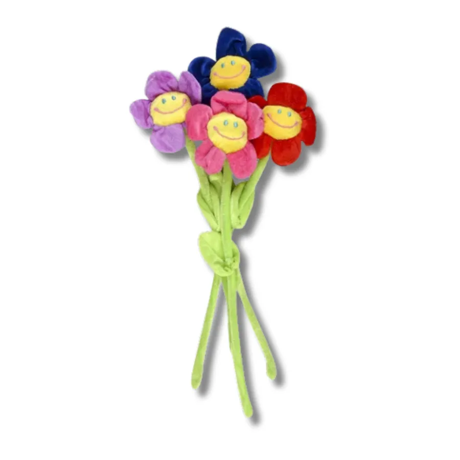 Soft Daisy Plush Flower For Kids - Assorted — wholesale Plush & Squishies by the case
