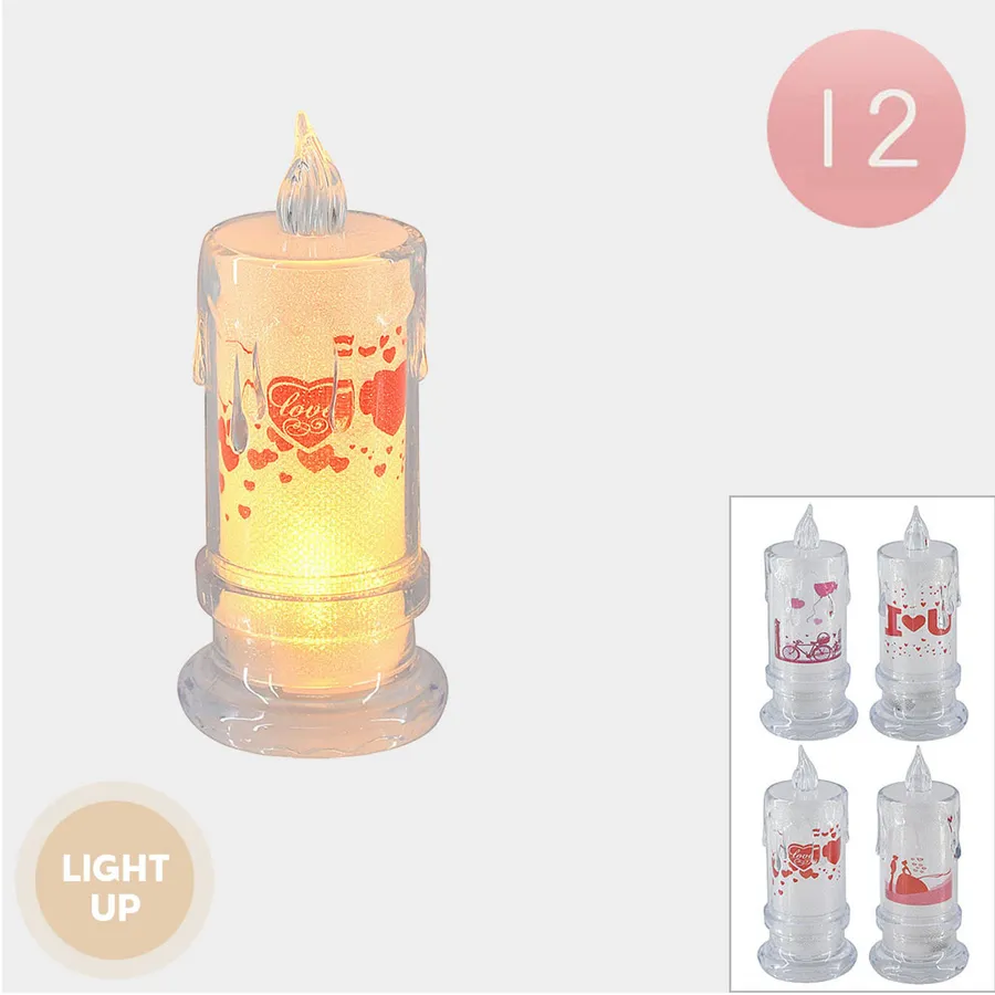 LED Plastic Swinging Candle Home Décor — wholesale Home & Décor by the case