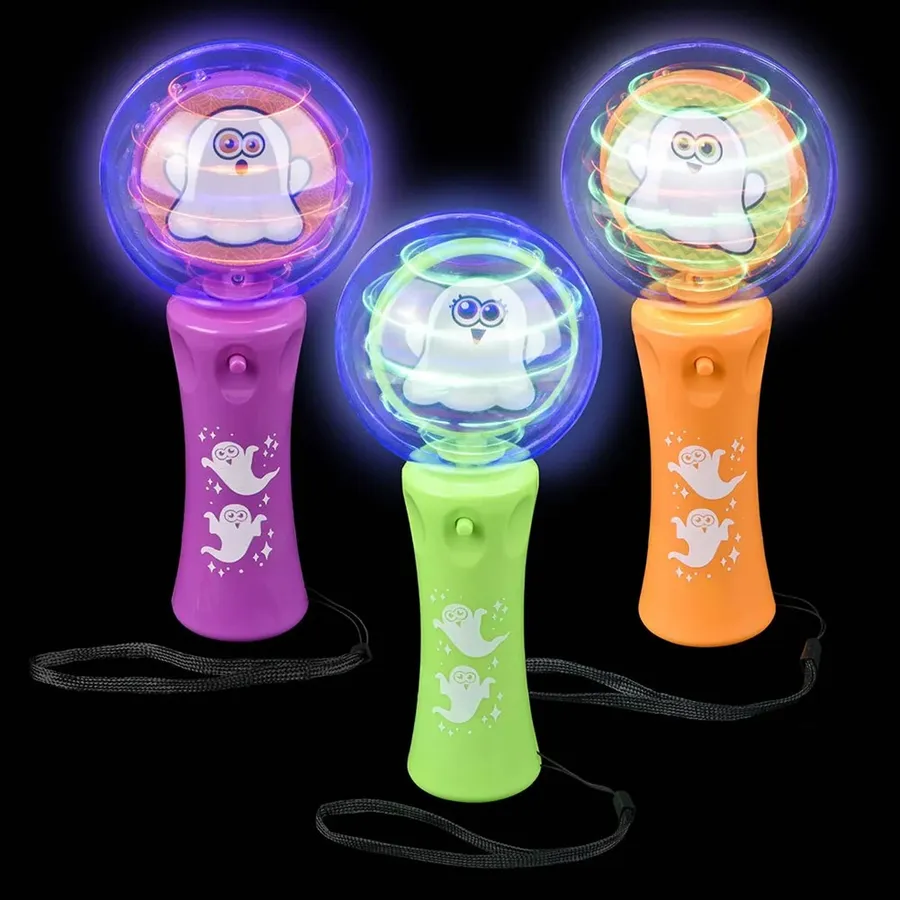 Light Up Ghost Magic Wand Kids Toy - Assorted — wholesale Toys & Games by the case