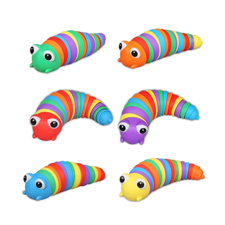 Caterpillar Pop It Push Bubble Fidget Toy In Bulk — wholesale Fidgets & Sensory by the case