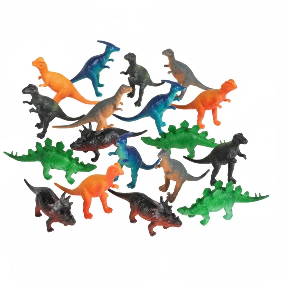 Miniature Dinosaur Toy Figures Assortment - Kids Party Favors and Sensory Play — wholesale Fidgets & Sensory by the case