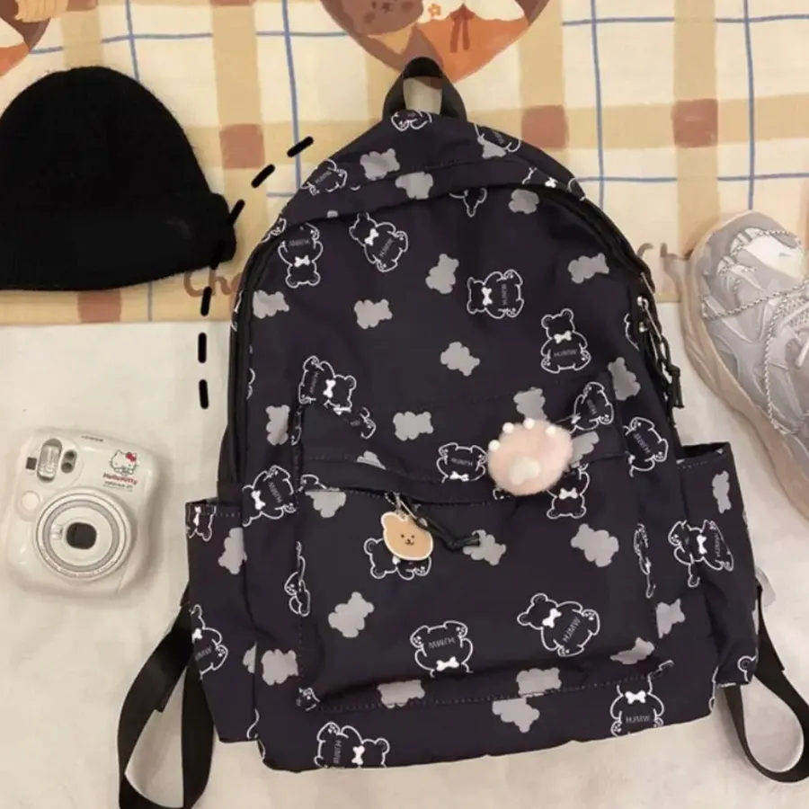 Canvas Backpack - Easter Cartoon Print, Assorted Pack — wholesale Seasonal & Holiday by the case
