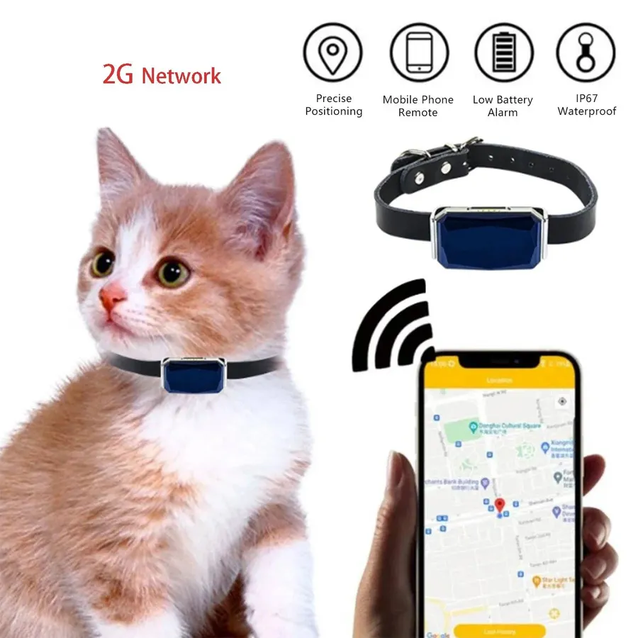 Waterproof Pet GPS Tracker — Gullee Gadgets Real-time — wholesale Kitchen & Drinkware by the case