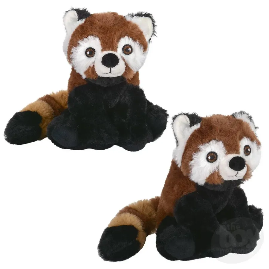 Red Panda Plush Toy - Eco-Friendly Recycled Stuffed Animal, 10-inch — wholesale Plush & Squishies by the case