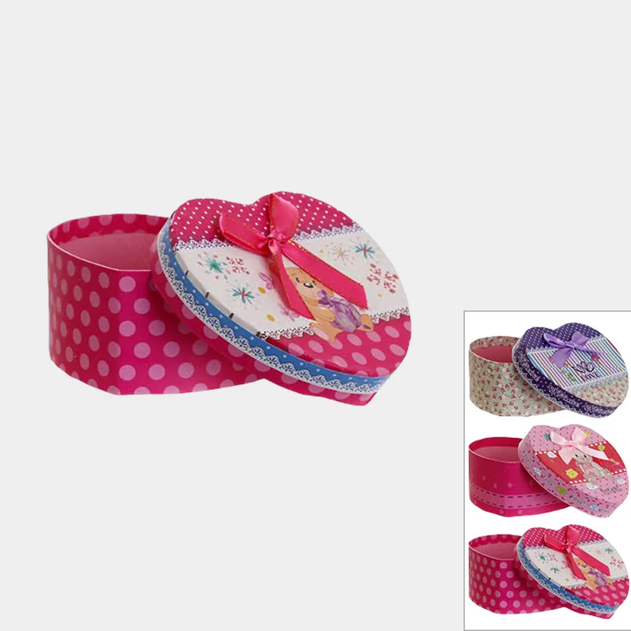 Heart Patterned Gift Box For Valentine - Assorted — wholesale Seasonal & Holiday by the case