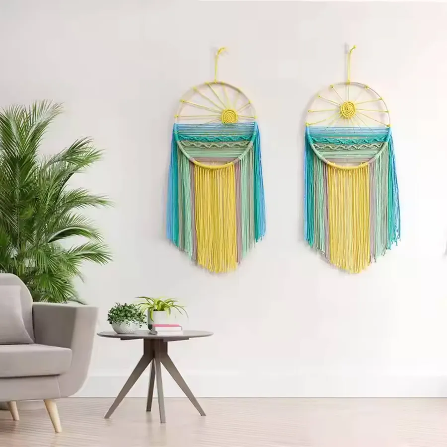 Hand Woven Dreamcatcher For Home Décor - Assorted — wholesale Home & Décor by the case