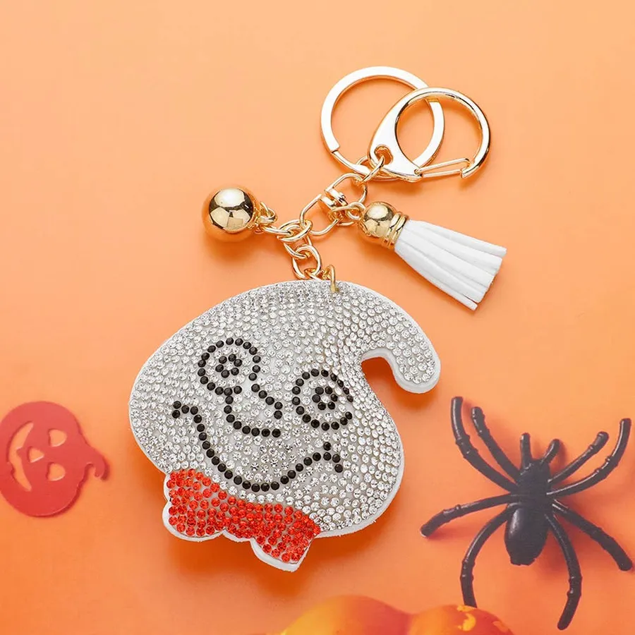 Gorgeous Bling In Bulk Ghost Keychain — wholesale Keychains & Charms by the case