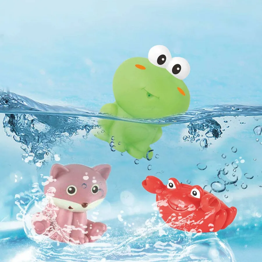 Ocean Themed Silicone Baby Bath Toy - Assorted — wholesale Beauty & Personal Care by the case
