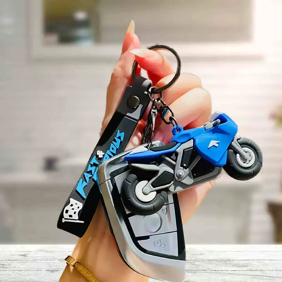 Mini Racing Car Motorcycle KeychainsIn Bulk — wholesale Keychains & Charms by the case