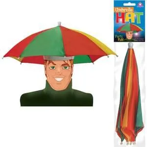 Wholesale Multicolor Design Umbrella Hats with Stretchy Head Band (Sold by DZ) — wholesale Apparel & Accessories by the case