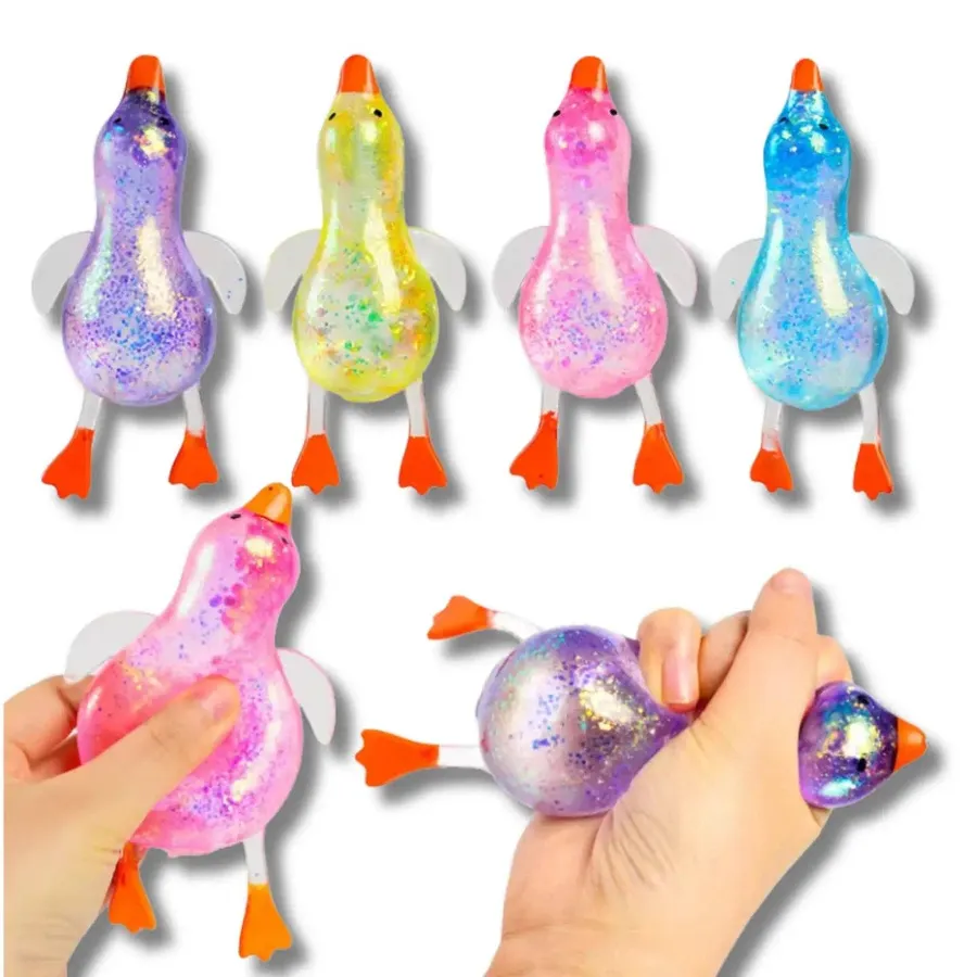 Glitter Squishy Fidget Easter Kids Toy- Assorted — wholesale Fidgets & Sensory by the case