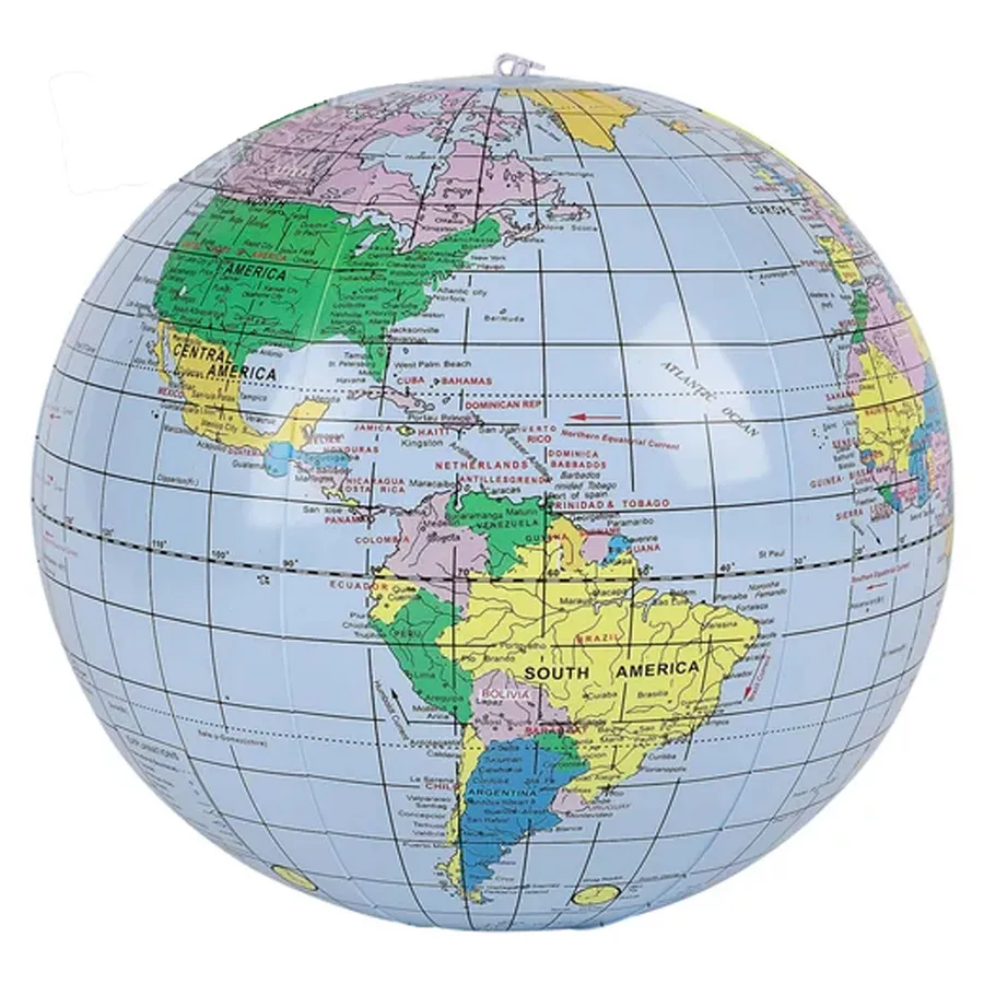Inflatable Educational Globe Toy For Kids — wholesale Toys & Games by the case