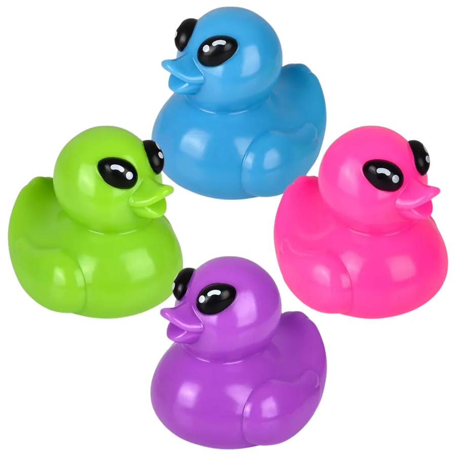 Alien Duckies Fidget Kids Toy- Assorted — wholesale Fidgets & Sensory by the case