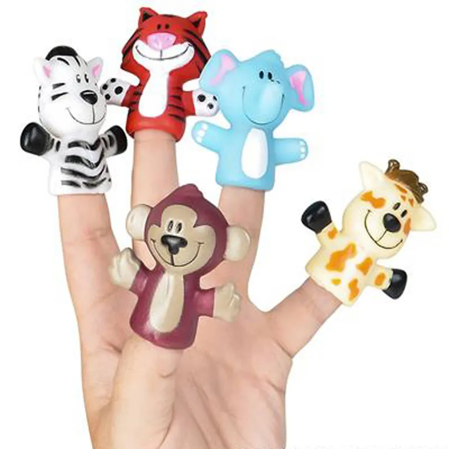 Zoo Animal Finger Puppets Kids Toys - Assorted — wholesale Toys & Games by the case