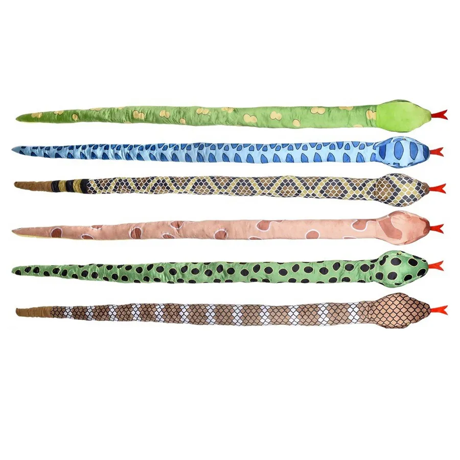 Soft Plush Stuffed Snake Kids Toy - Assorted — wholesale Plush & Squishies by the case