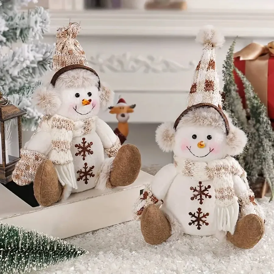 Soft Cute Mini Snowman Plush Doll Crafts — wholesale Plush & Squishies by the case