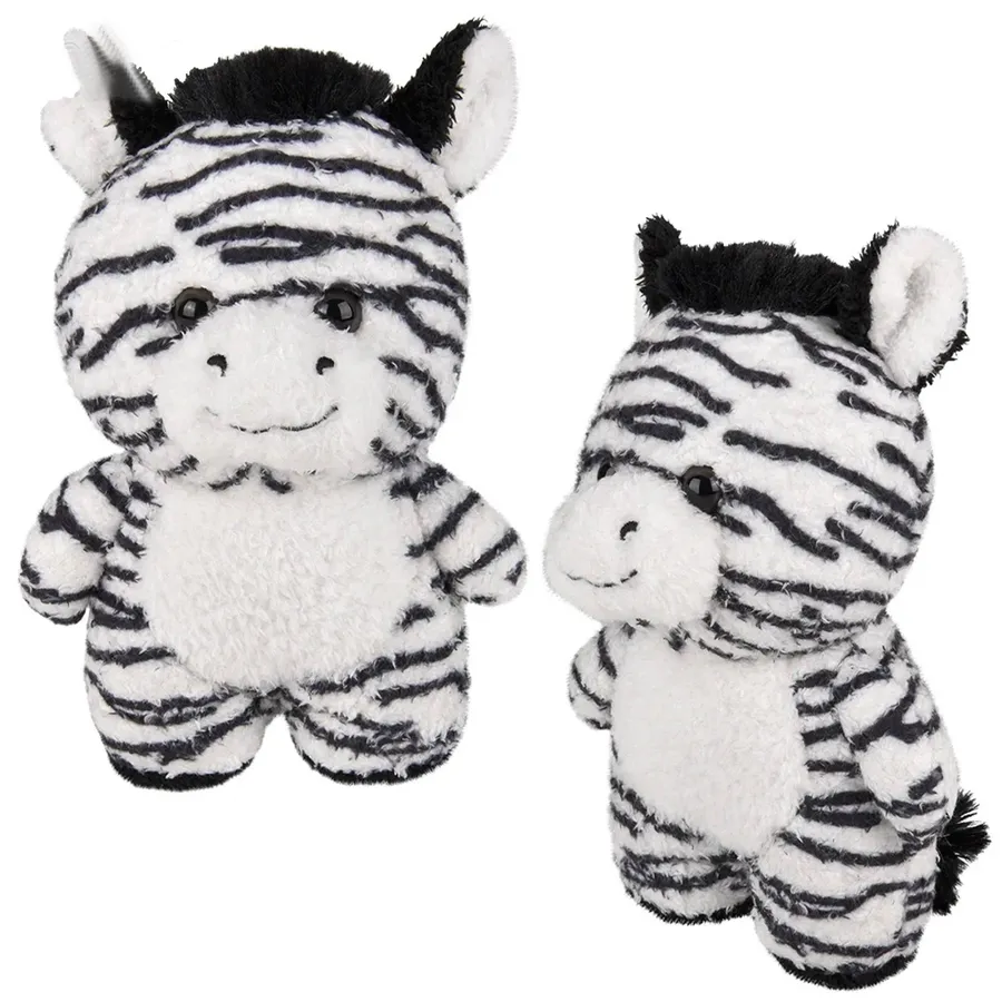 Scruffy Plush Stuffed Zebra Kids Toy in Bulk — wholesale Plush & Squishies by the case