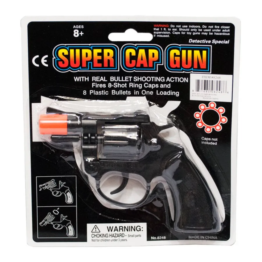 Detective Cap Guns Toy For Kids Bulk — wholesale Apparel & Accessories by the case