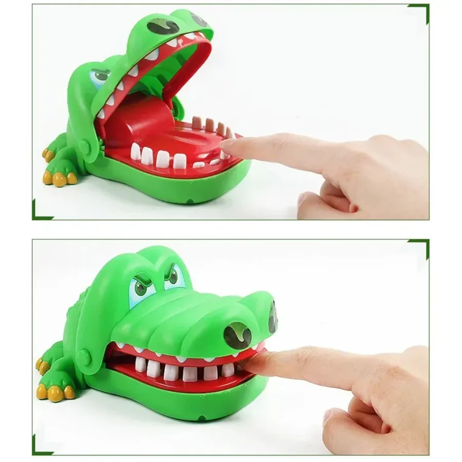 Crocodile Teeth Game – Funny Biting Finger Toy for Kids — wholesale Toys & Games by the case
