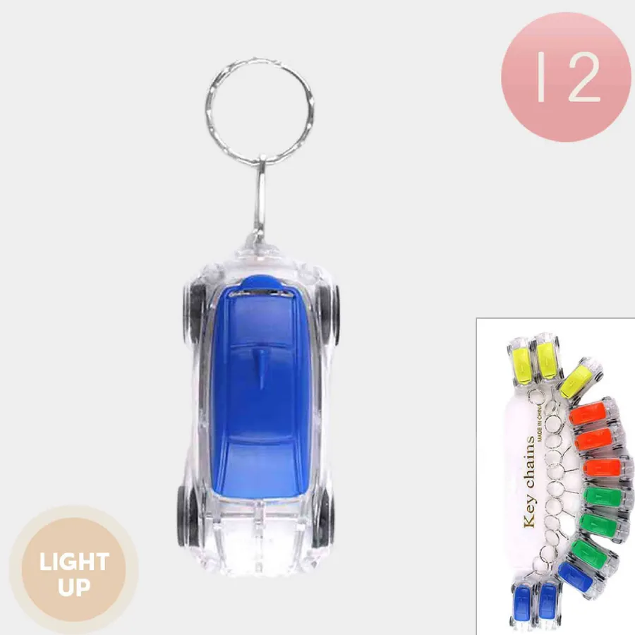 Light Up Car Keychains For Keyring — wholesale Keychains & Charms by the case
