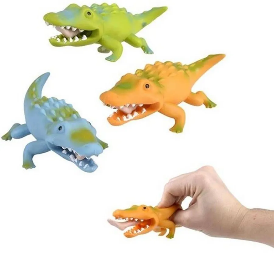 Keeraft Pop Out Tongue Crocodile - Squee Keeraft Home Gifts — wholesale Home & Décor by the case