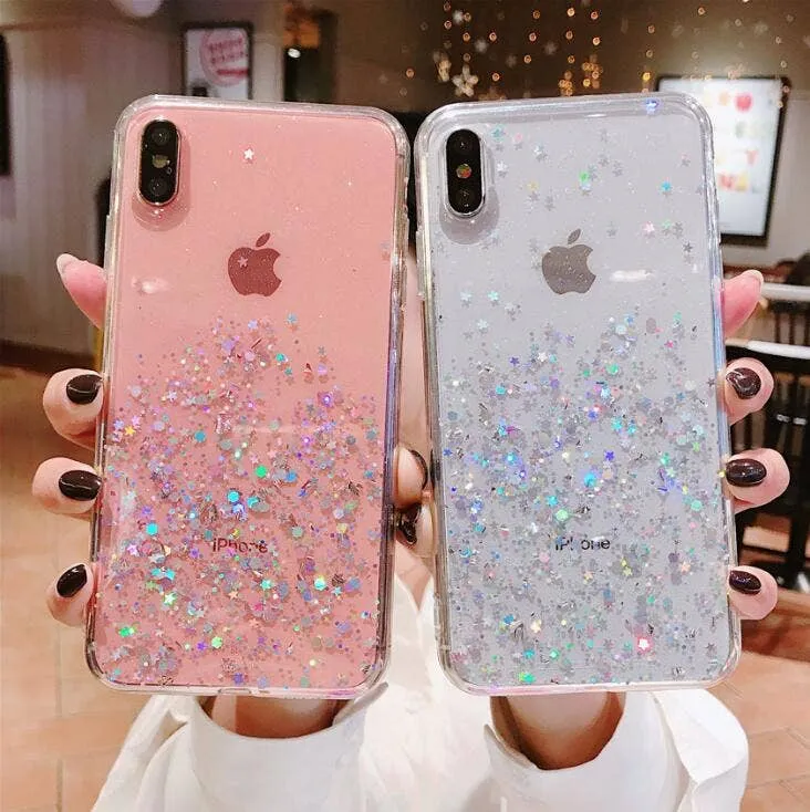 Night Shining Glitter Case Sequin iPhone Case- Assorted — wholesale Tech & Gadgets by the case
