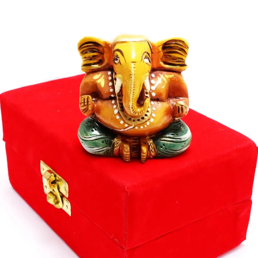 New Wooden Ganesh Beautiful Idol For — wholesale Toys & Games by the case