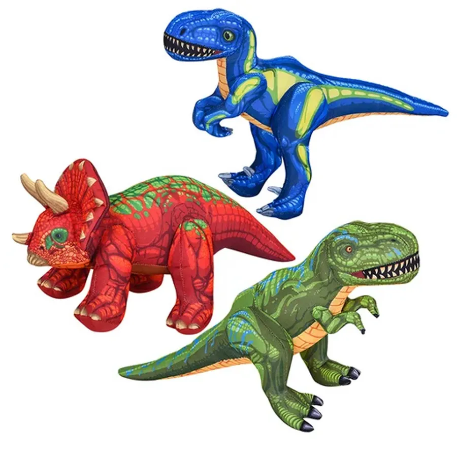 Soft Plush Dinosaurs Toy For Kids - Assorted — wholesale Plush & Squishies by the case