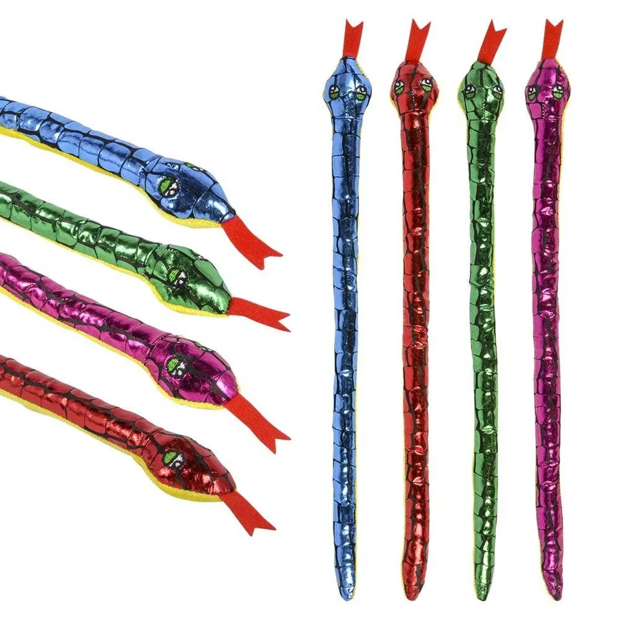 Trendy Soft Plsuh Snake For Kids- Assorted — wholesale Toys & Games by the case
