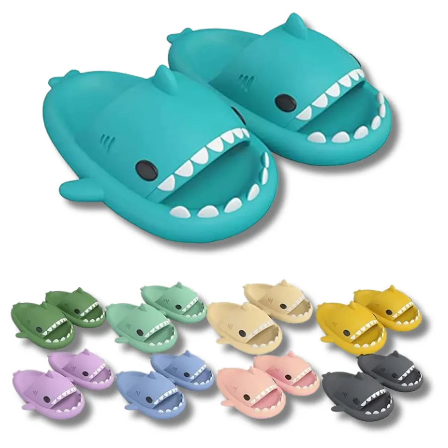 Comfortable Shark Sandals For Kids - Assorted — wholesale More Wholesale Goods by the case