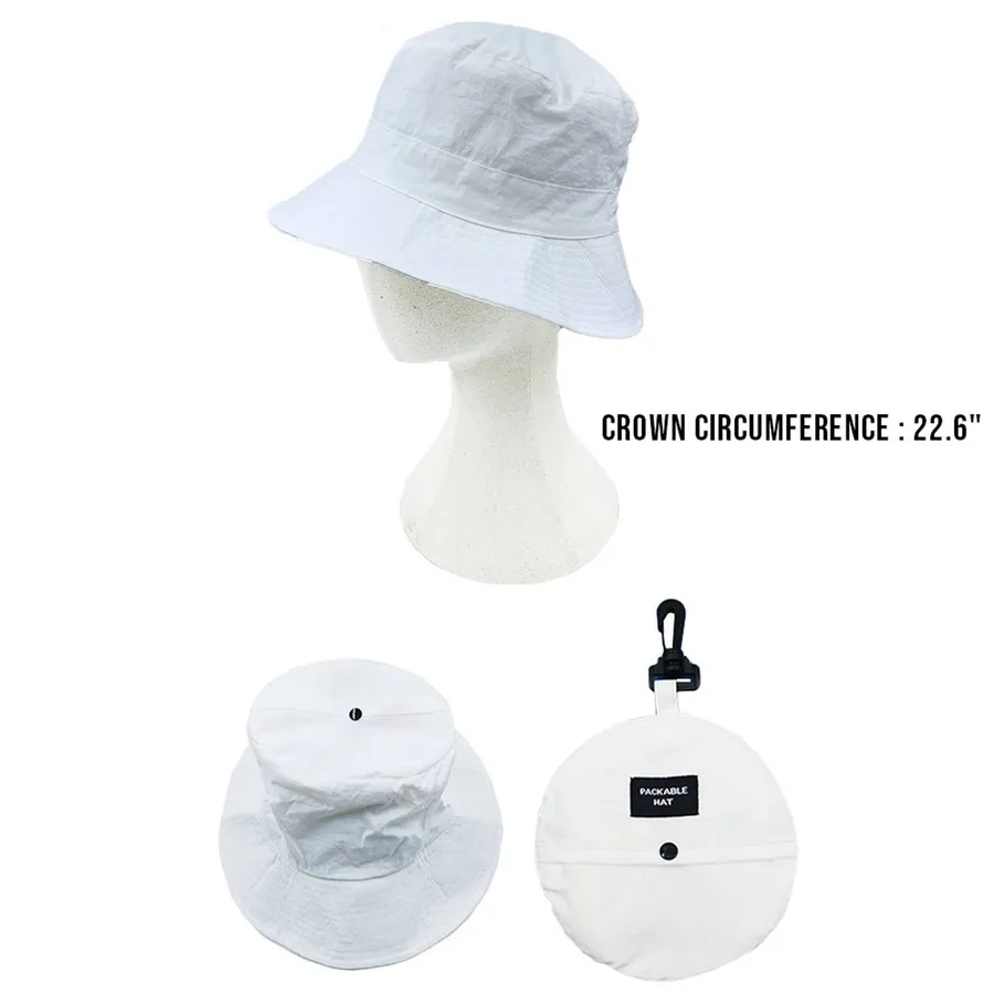 Packable Compact Bucket Hat- Assorted — wholesale Apparel & Accessories by the case