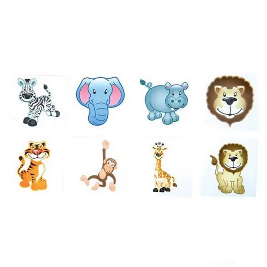 Mix Animal Zoo Tattoos Collections- Assorted — wholesale More Wholesale Goods by the case