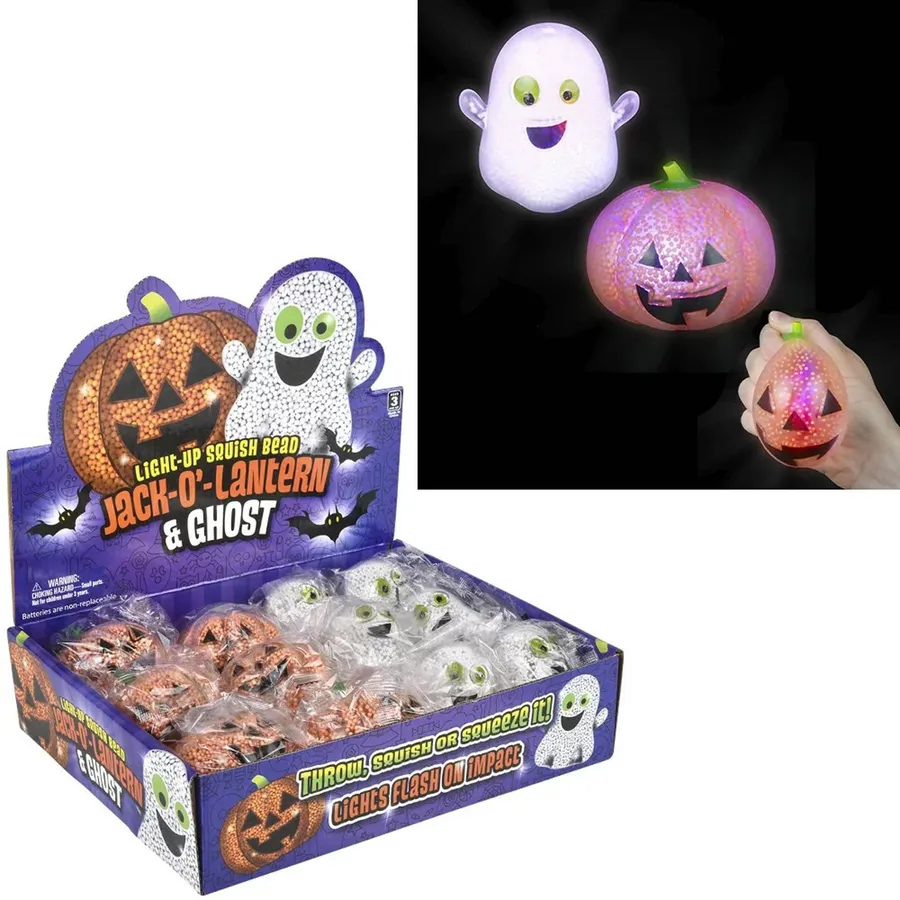 Ghost Squishy Bead Light Up Kids Fidget Toys — wholesale Fidgets & Sensory by the case