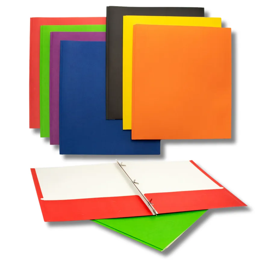 Colored Folder Back To School & Office Supplies 100 Pcs/Case — wholesale More Wholesale Goods by the case