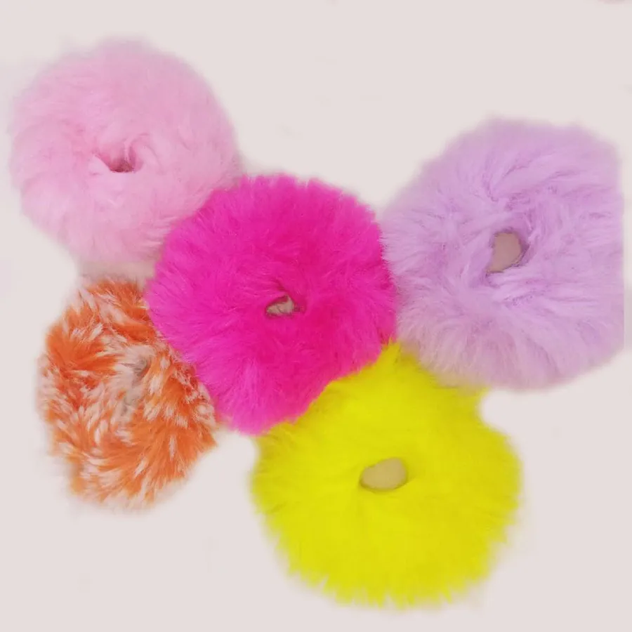 Wholesale Soft Faux Fur Multi-Color Stylish Hair Bands (Sold by 5PCS) — wholesale Apparel & Accessories by the case