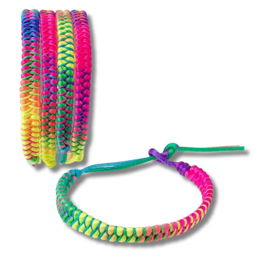 Rainbow Gradients Friendship Bracelet For Kids — wholesale Apparel & Accessories by the case