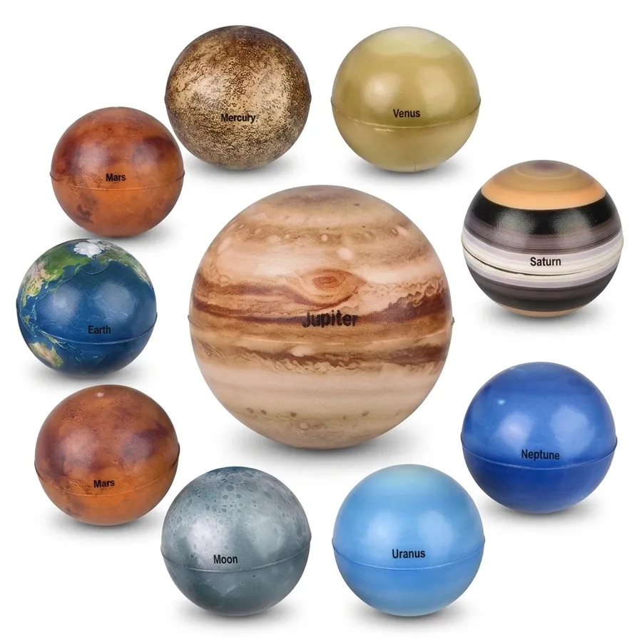 Planets Educational Fidget Play Kids Ball Toy — wholesale Fidgets & Sensory by the case