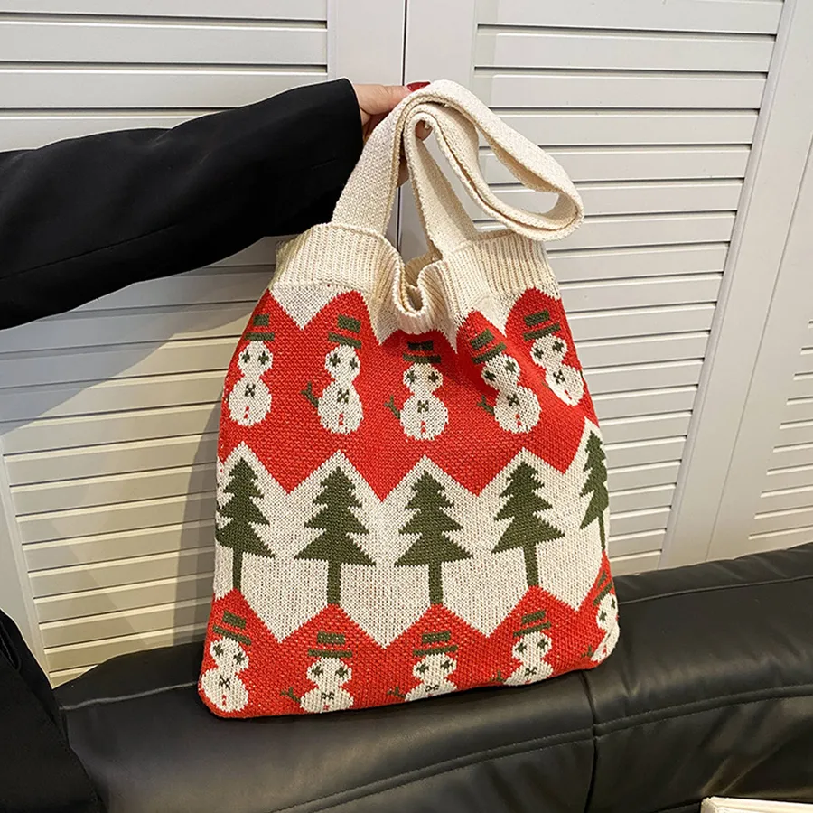 Valentine Wool Woven Shoulder Bag - Assorted — wholesale Seasonal & Holiday by the case