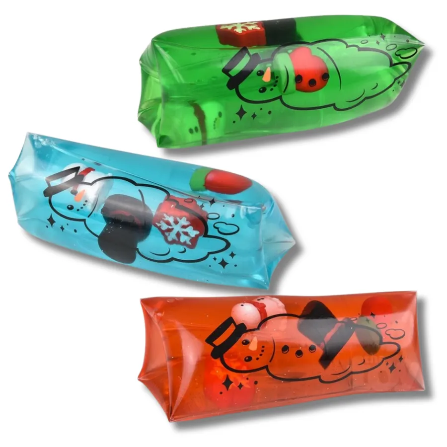 Holiday Snowman Water Wigglers Kids Toy — wholesale Seasonal & Holiday by the case
