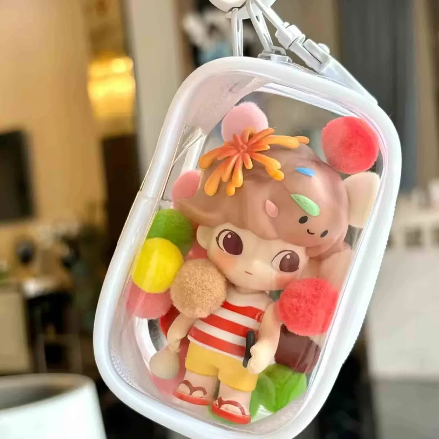 Doll Bag Keychain With Zipper Closure For Party Favours — wholesale Keychains & Charms by the case