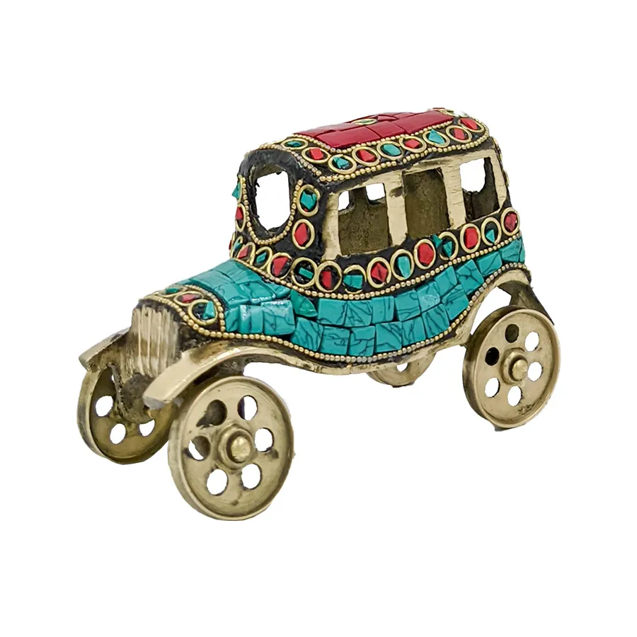 Vintage Metal Car Model - Antique Tabletop Decor, Set of 5 — wholesale Tech & Gadgets by the case